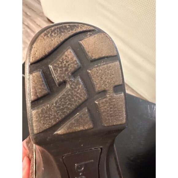 BOC Born Concept Women Peggy brown tooled professional nursing Slip-On Clogs 9.5 - Picture 6 of 16